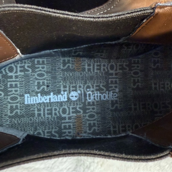 Timberland Men’s Larchmont Brown Mid Chelsea Slip-on Boot - Sz 12 - Picture 6 of 13